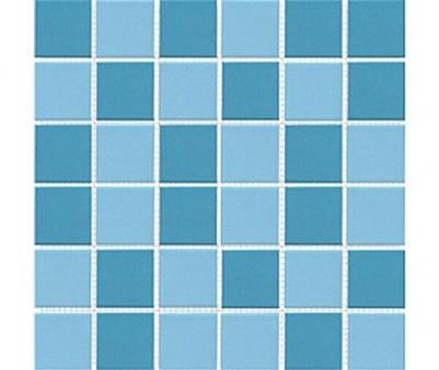 PORSELEN MOZAİK 5x5 cm 2Li MAVİ KARIŞIM