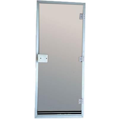 BUHAR ODASI KAPISI CAM ALÜMİNYUM KASA 185x78x6,5 cm