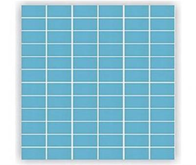 PORSELEN MOZAİK 2,5x5 MAVİ