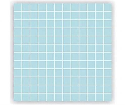 PORSELEN MOZAİK 2.5x2.5CM SU MAVİSİ