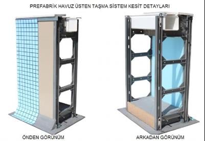 6.00x12.00 MT PREFABRİK HAZIR HAVUZ