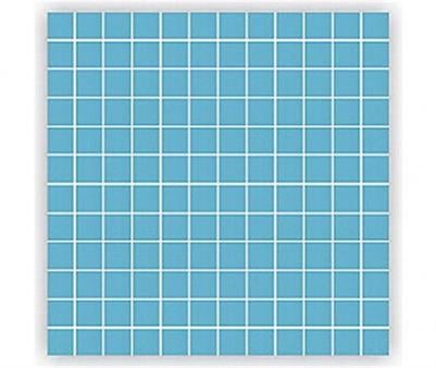 PORSELEN MOZAİK 2.5x2.5 CM MAVİ