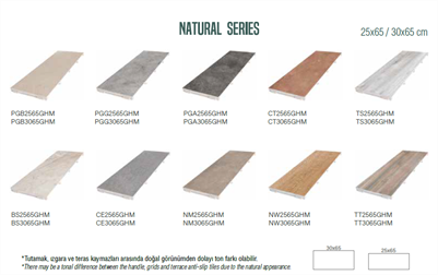 SERAPOOL NATURAL SERİ MONOBLOK HİDDEN IZGARA 25X65CM