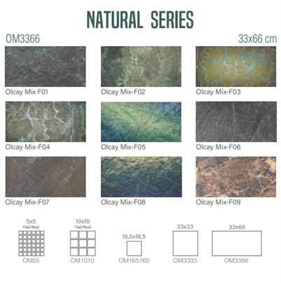 SERAPOOL NATURAL SERİ OLCAY MİX SERİ