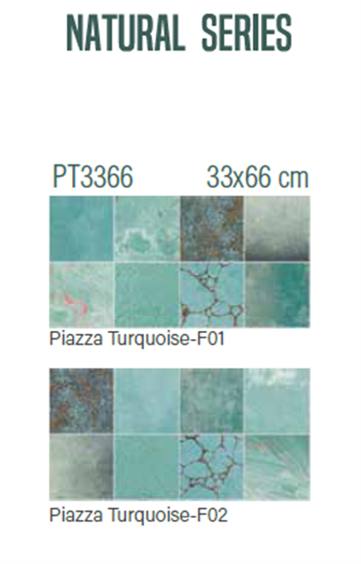 SERAPOOL NATURAL SERİ PİAZZA TURQUOİSE