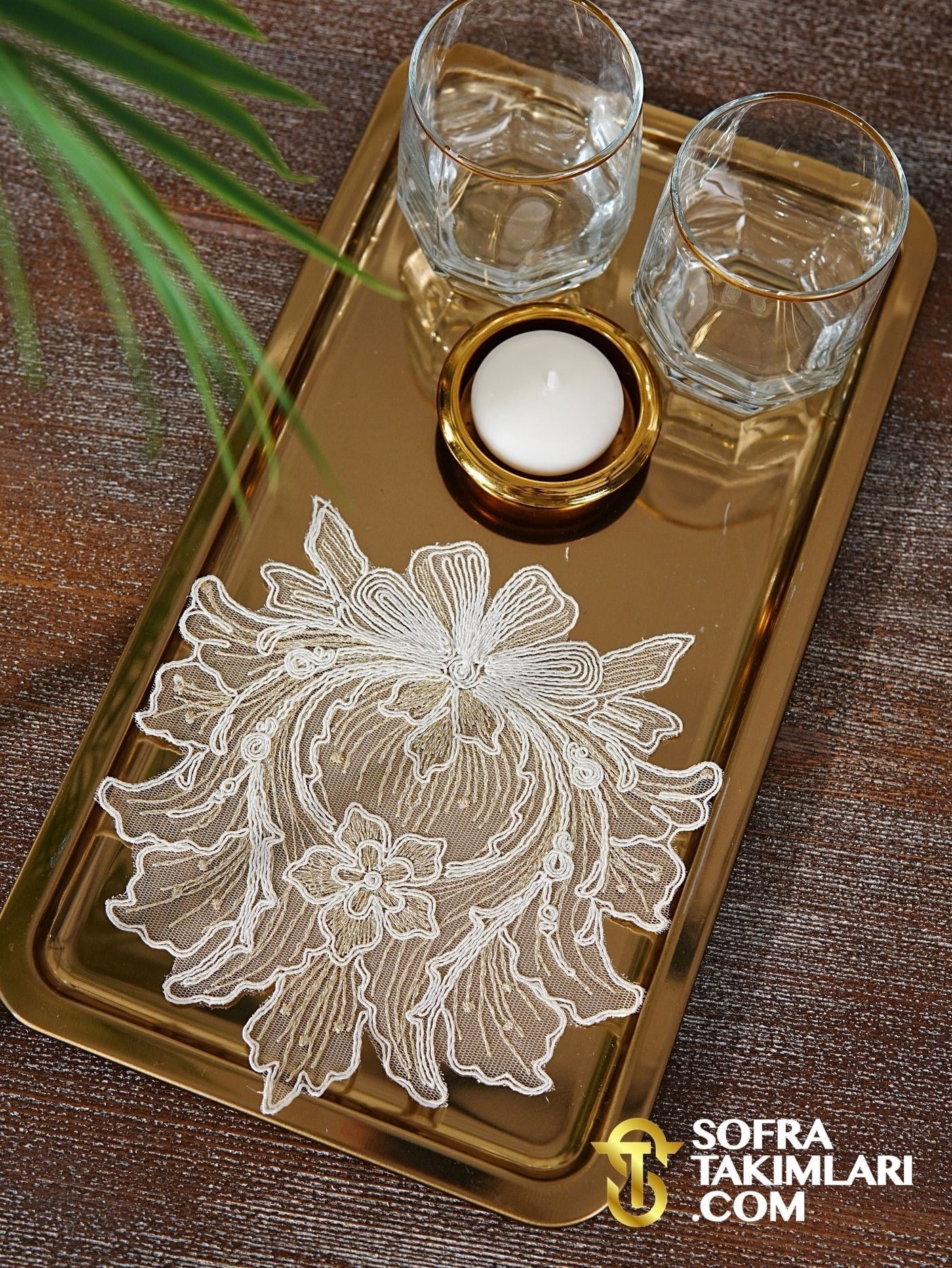 Tajmahal Model Kokteyl Peçetesi-6'lı Set