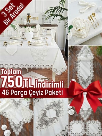 Hanzade Model Lüx Avantajlı Çeyiz Seti