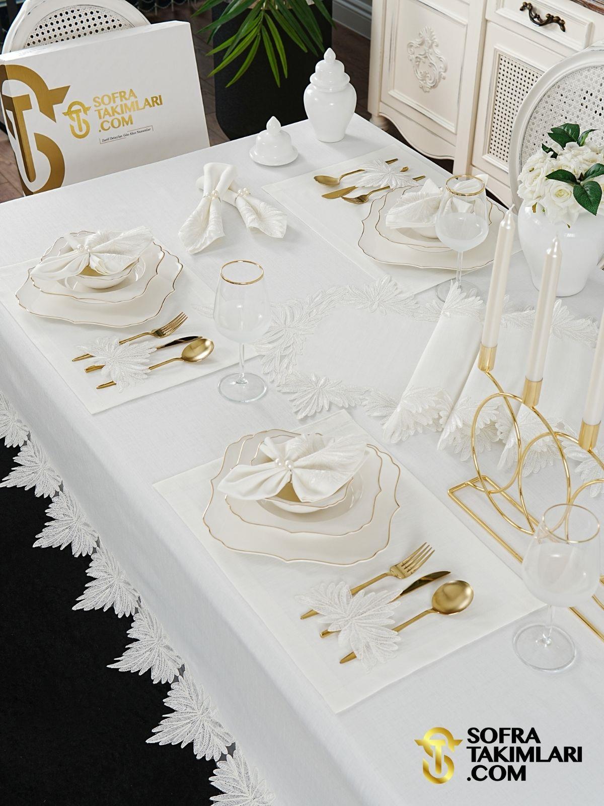 Didem Model Lüx Sofra Takımı 38 Parça Amerikan Servisli Set