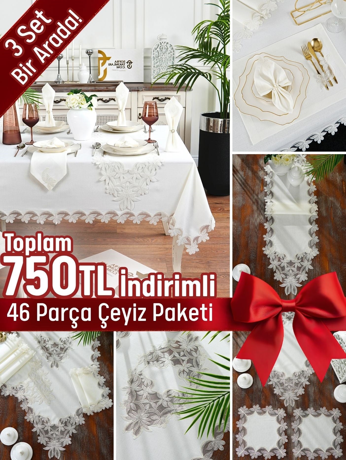 Dina Model Lüx Avantajlı Çeyiz Seti