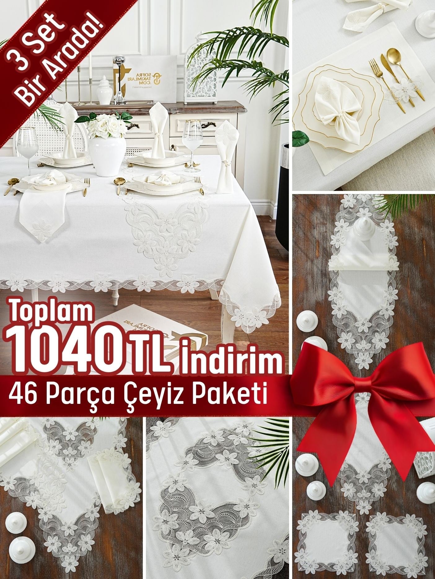 Feride Model Lüx Avantajlı Çeyiz Seti