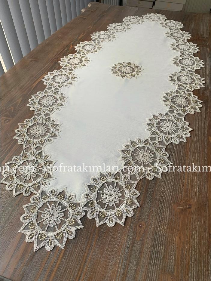 Güneş Model 5 Parça Salon Örtü Takımı