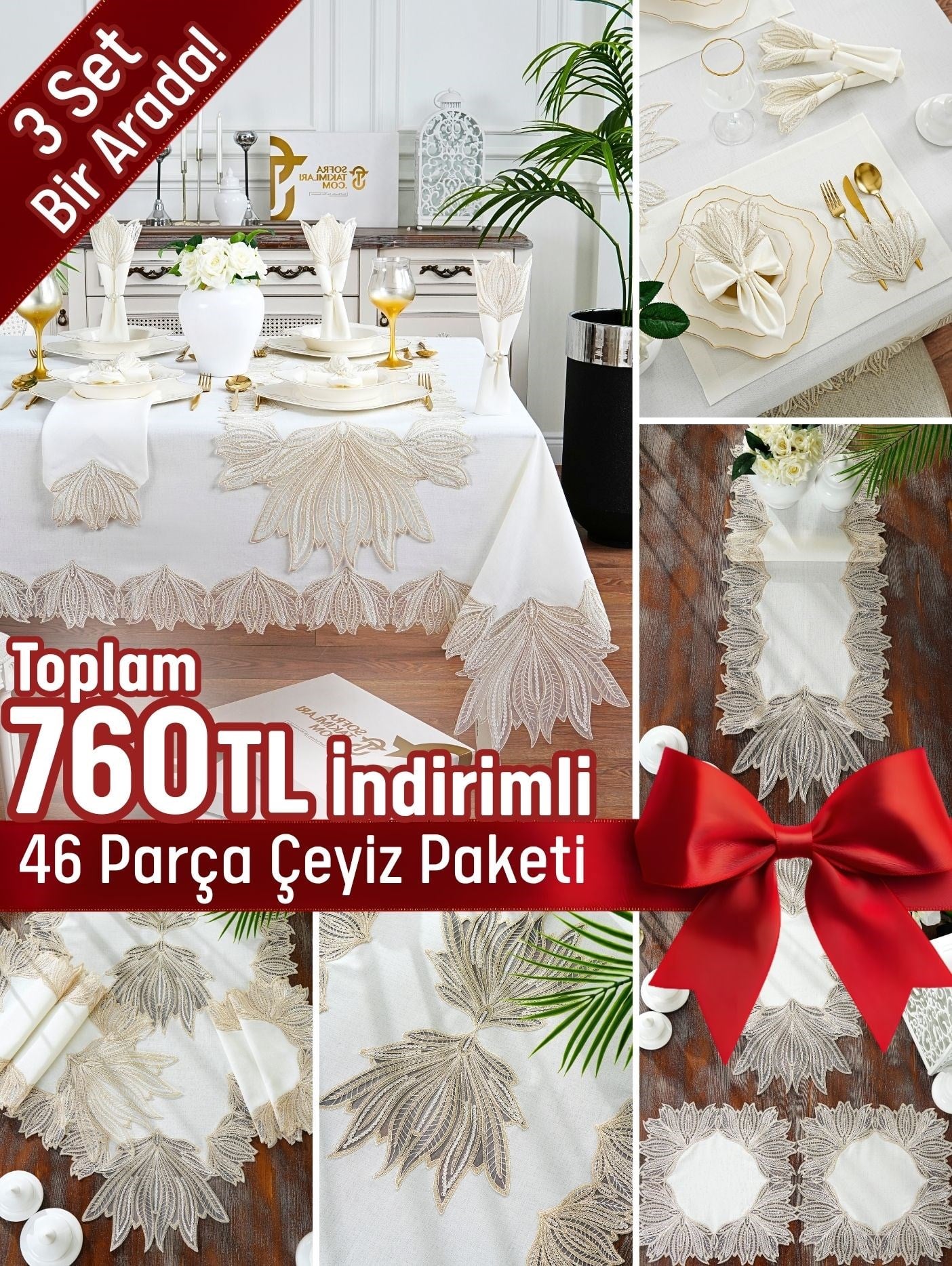 Kaktüs Model Eko Avantajlı Çeyiz Seti 