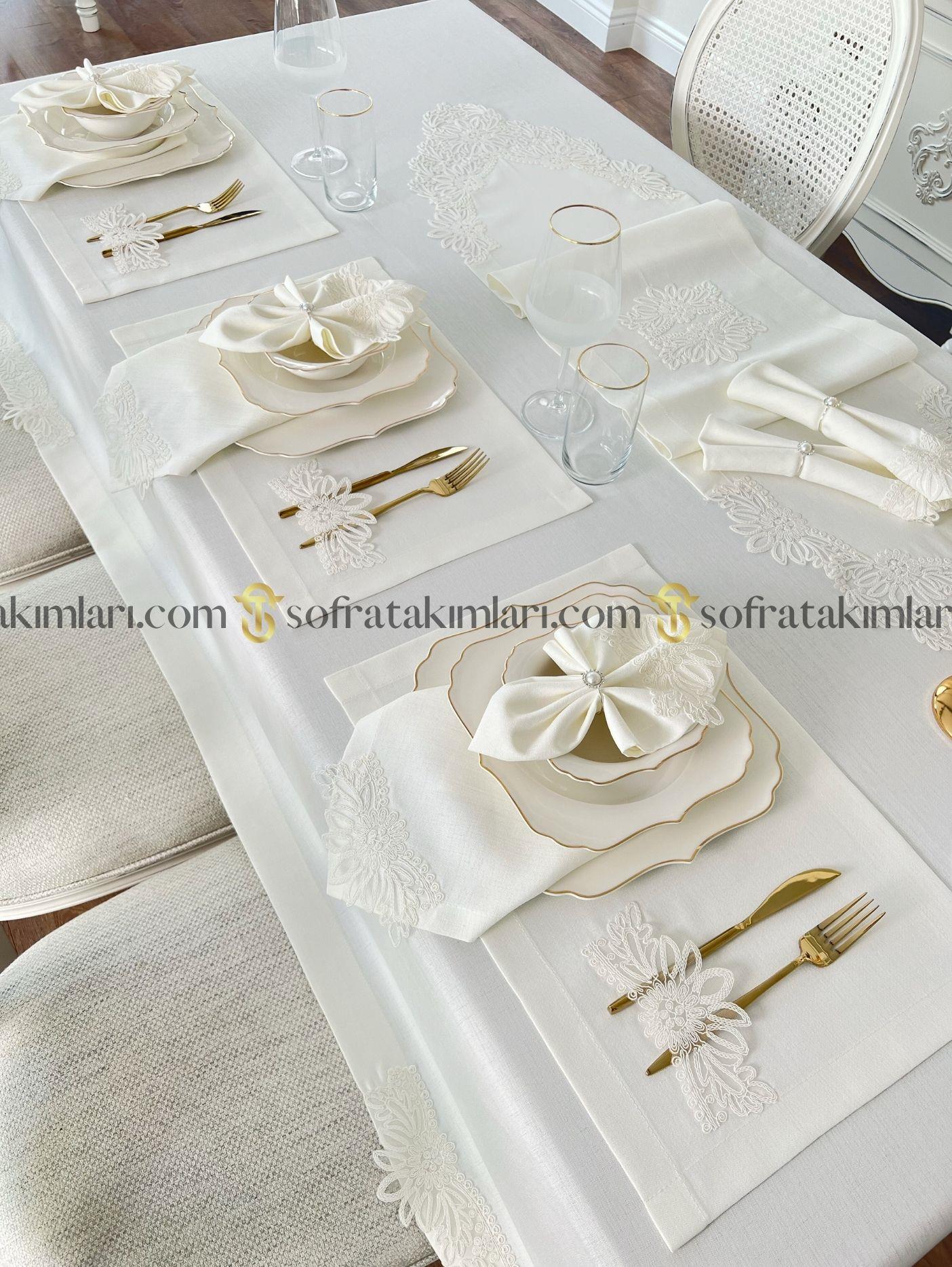 Mona Model Eko Sofra Takımı 38 Parça Amerikan Servisli Set