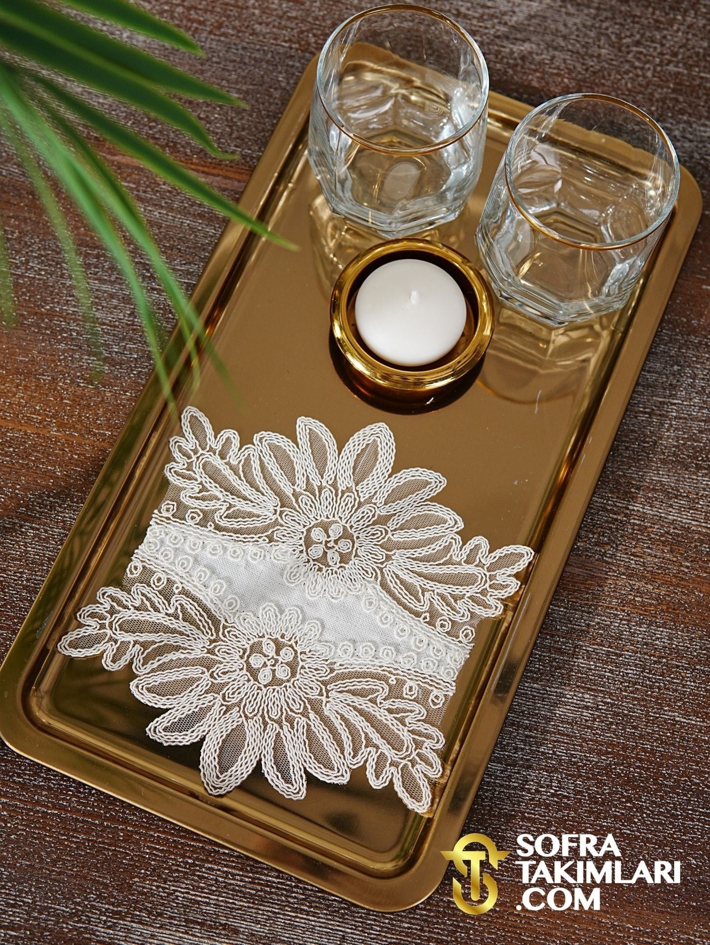 Mona Model Kokteyl Peçetesi - 6'lı Set