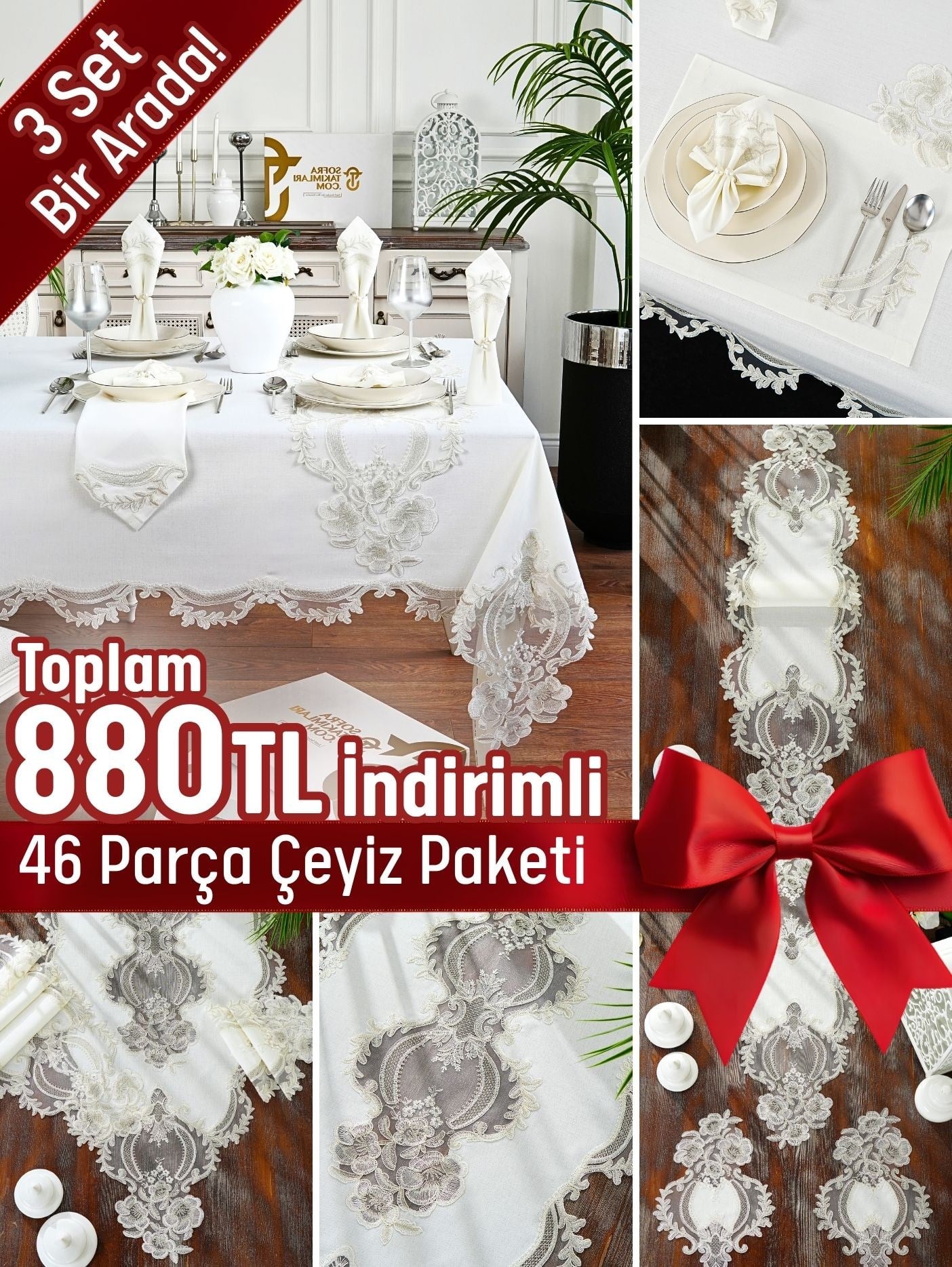 Zahira Model Lüx Avantajlı Çeyiz Seti