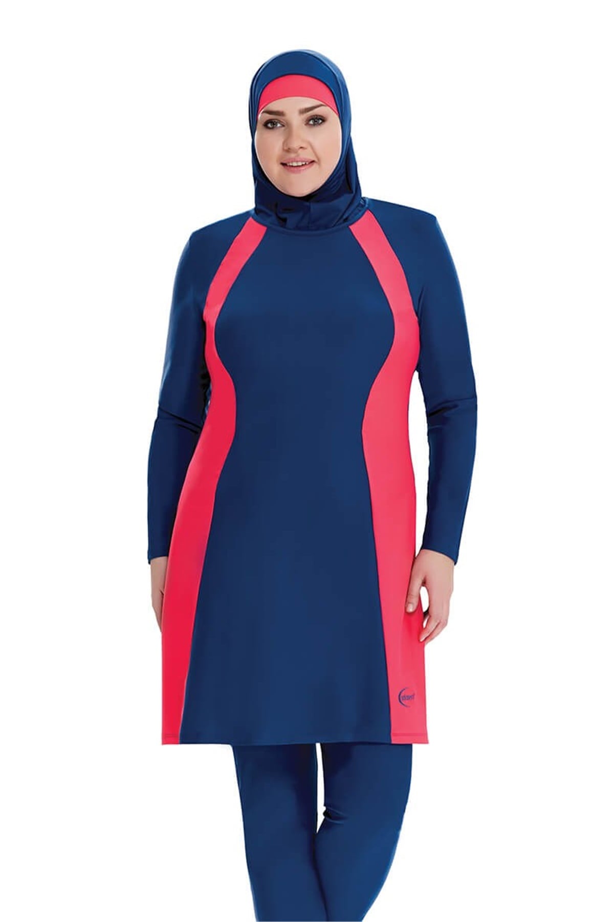 Büyük Beden Tam Kapalı Haşema Adasea 224034 A.Lacivert