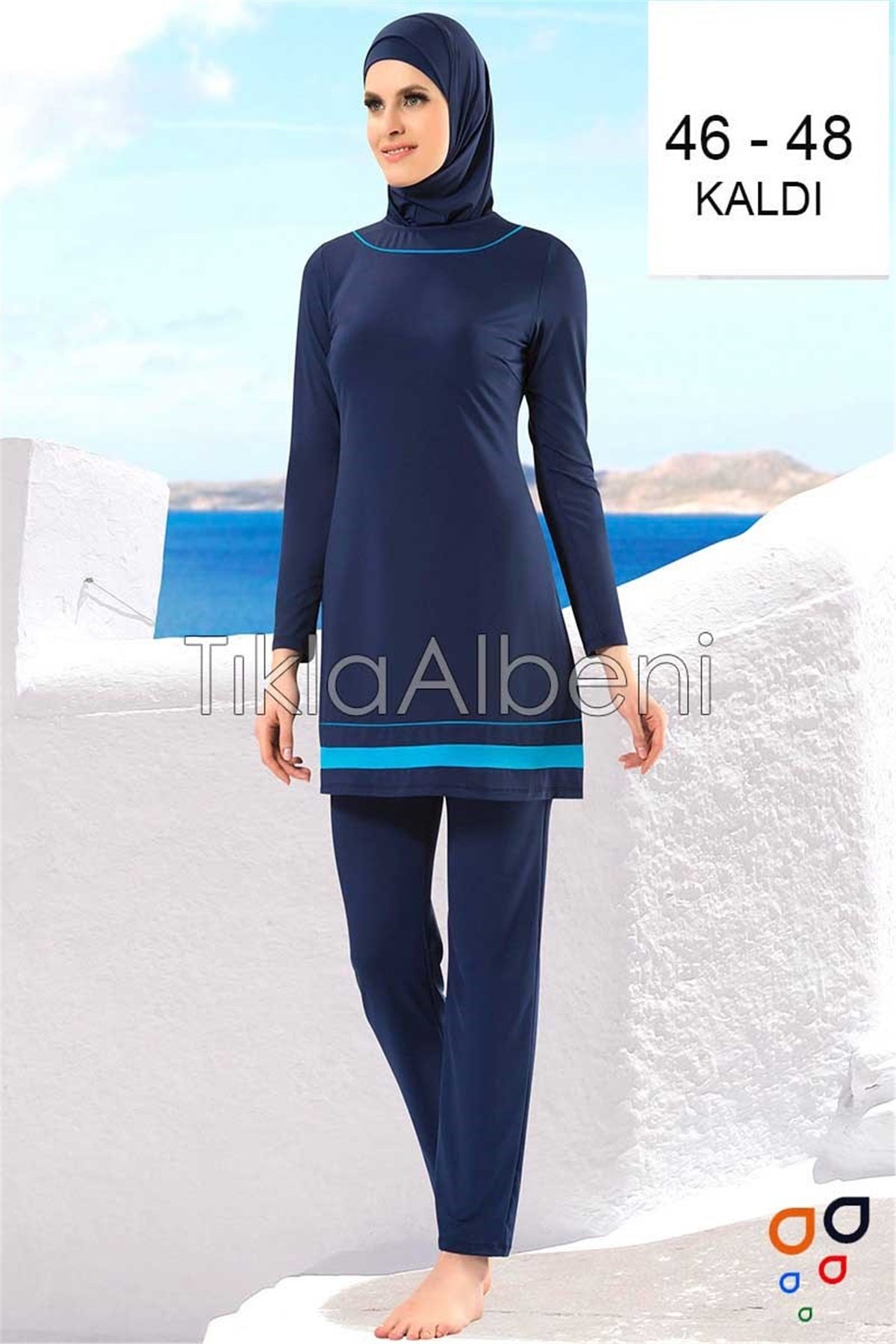 Uzun Kol Tesettür Mayo - Model: Seyha