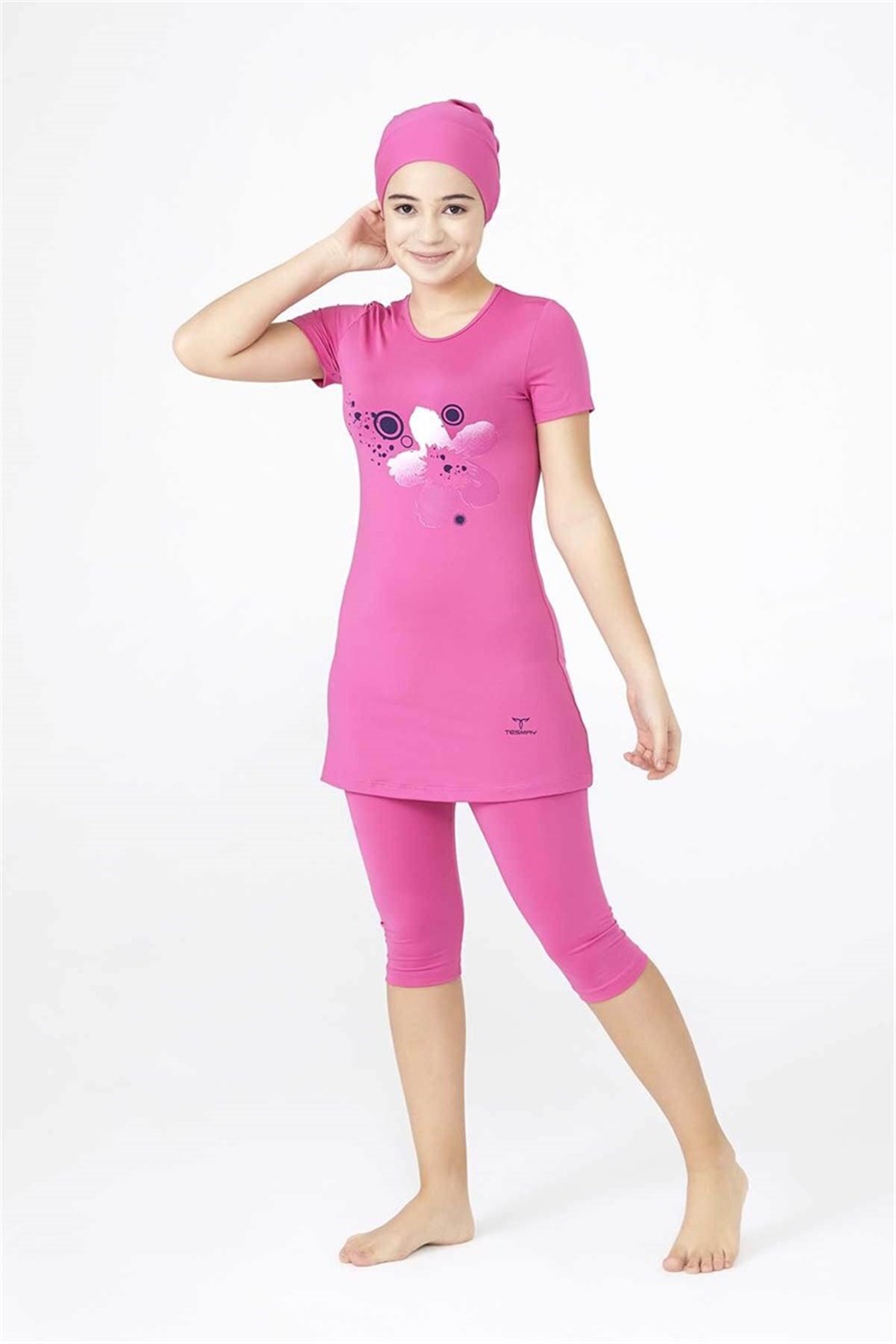 12 - 17 Yaş Arası Çocuk Yarı Kapalı Mayo T0461