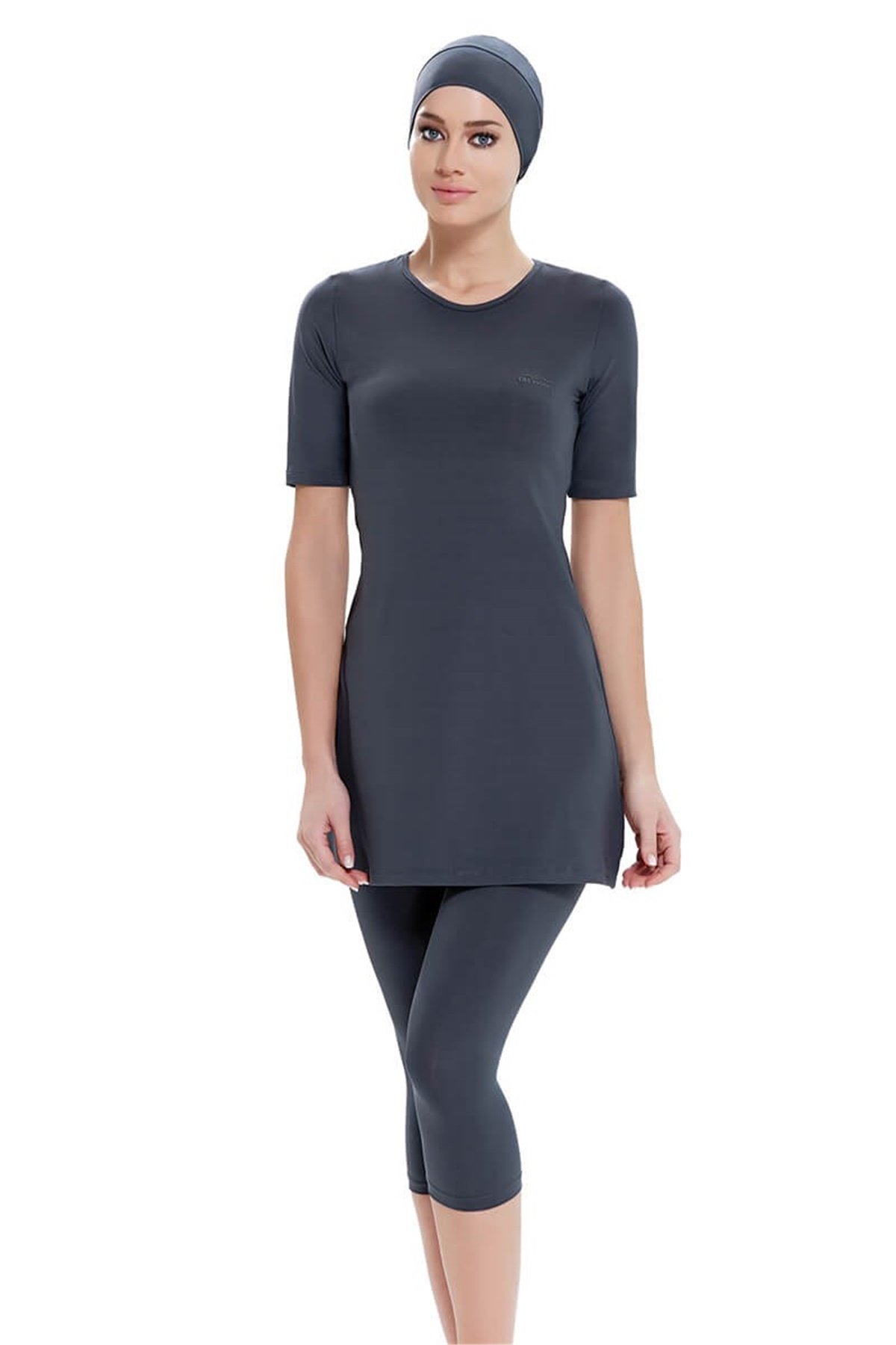 Büyük Beden Kapalı Mayo Havuz Grubu Tesmay 22098