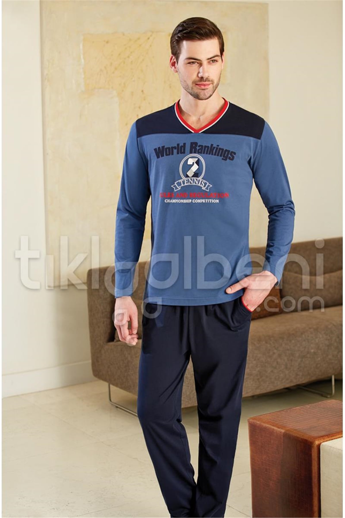 Eros ESE 2032 O Patlı Pijama Takımı