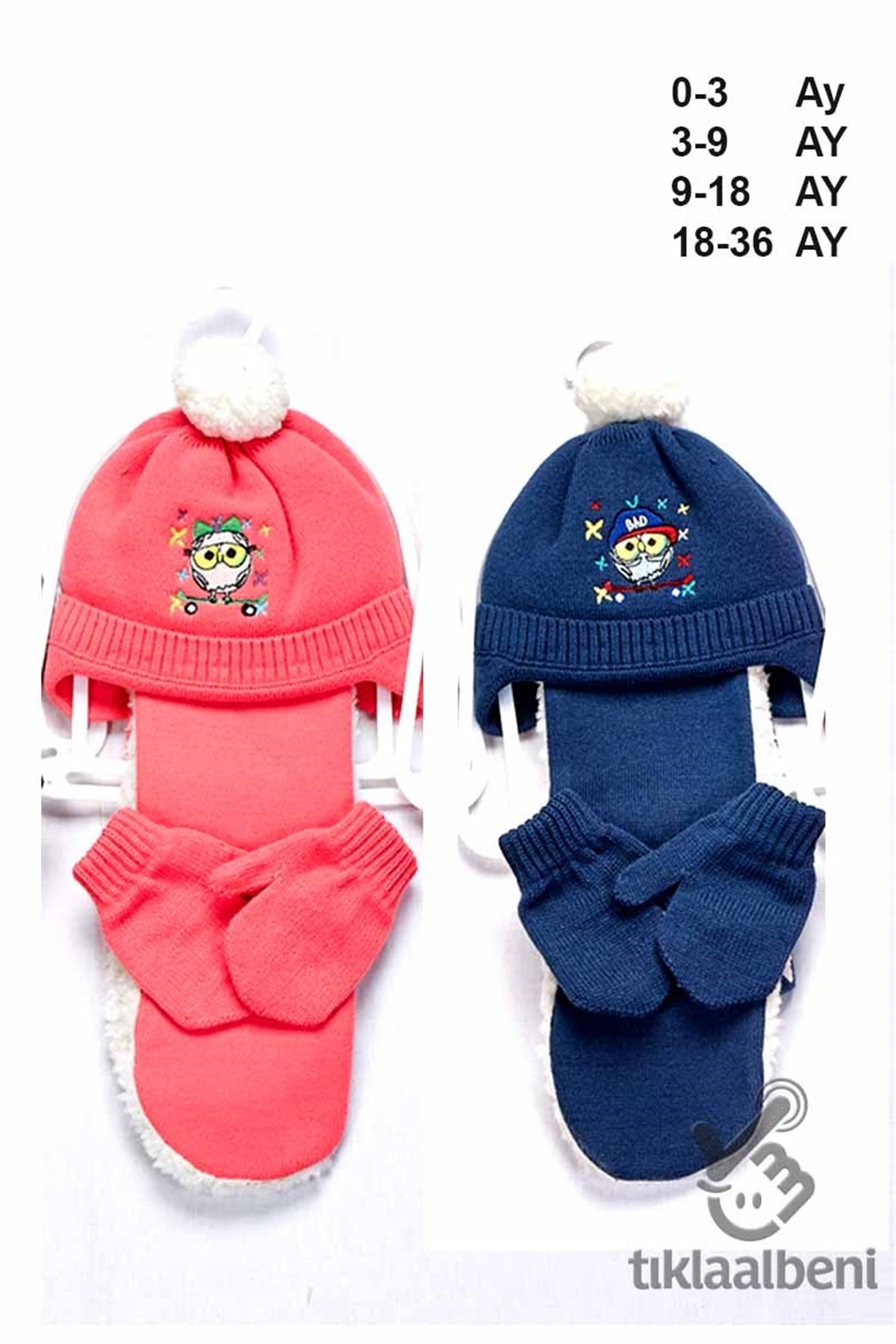 Jhonny 15086 Bebek Bere Atkı Eldiven Takımı