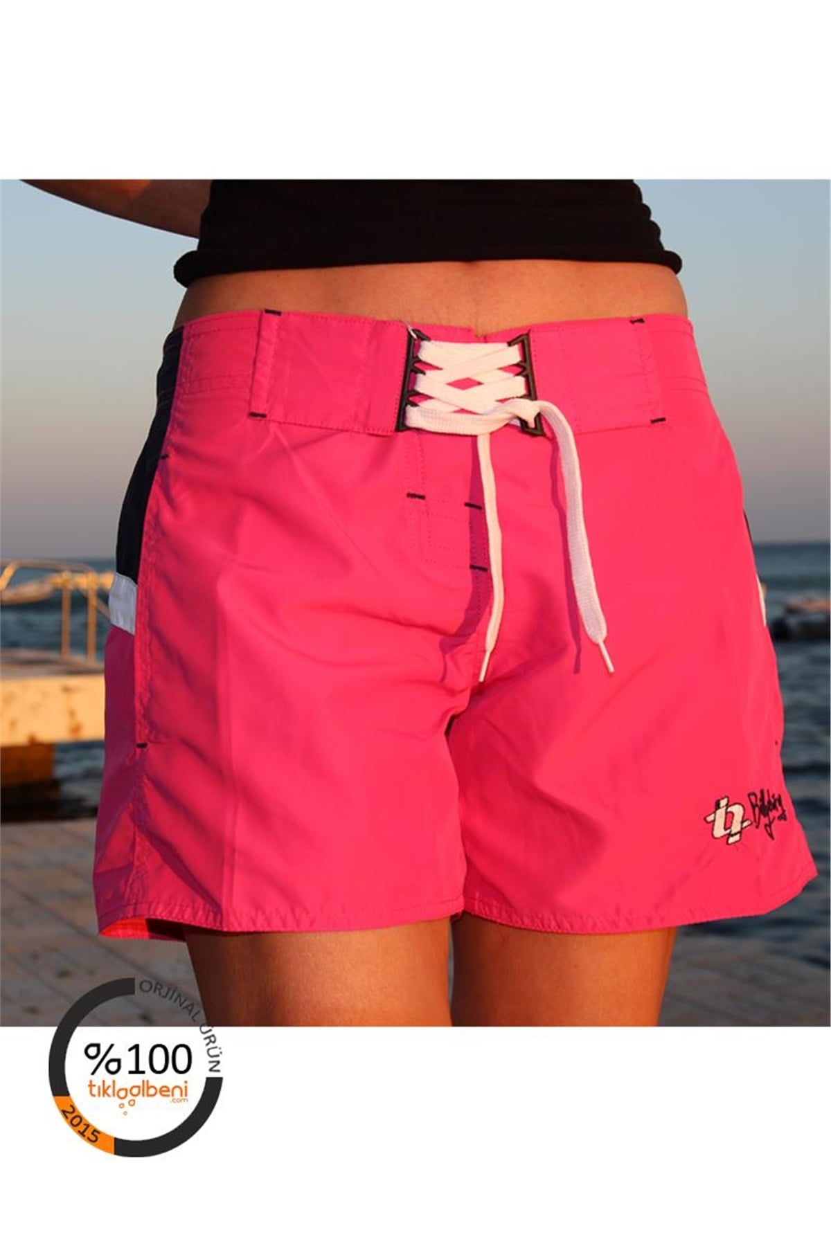 Billyborg Bayan Deniz Şortu - Pembe