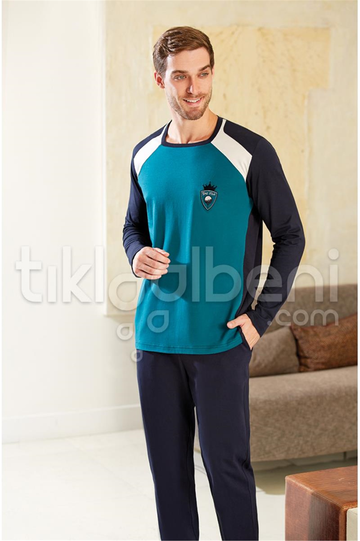 Eros ESE 2036 O Patlı Pijama Takımı