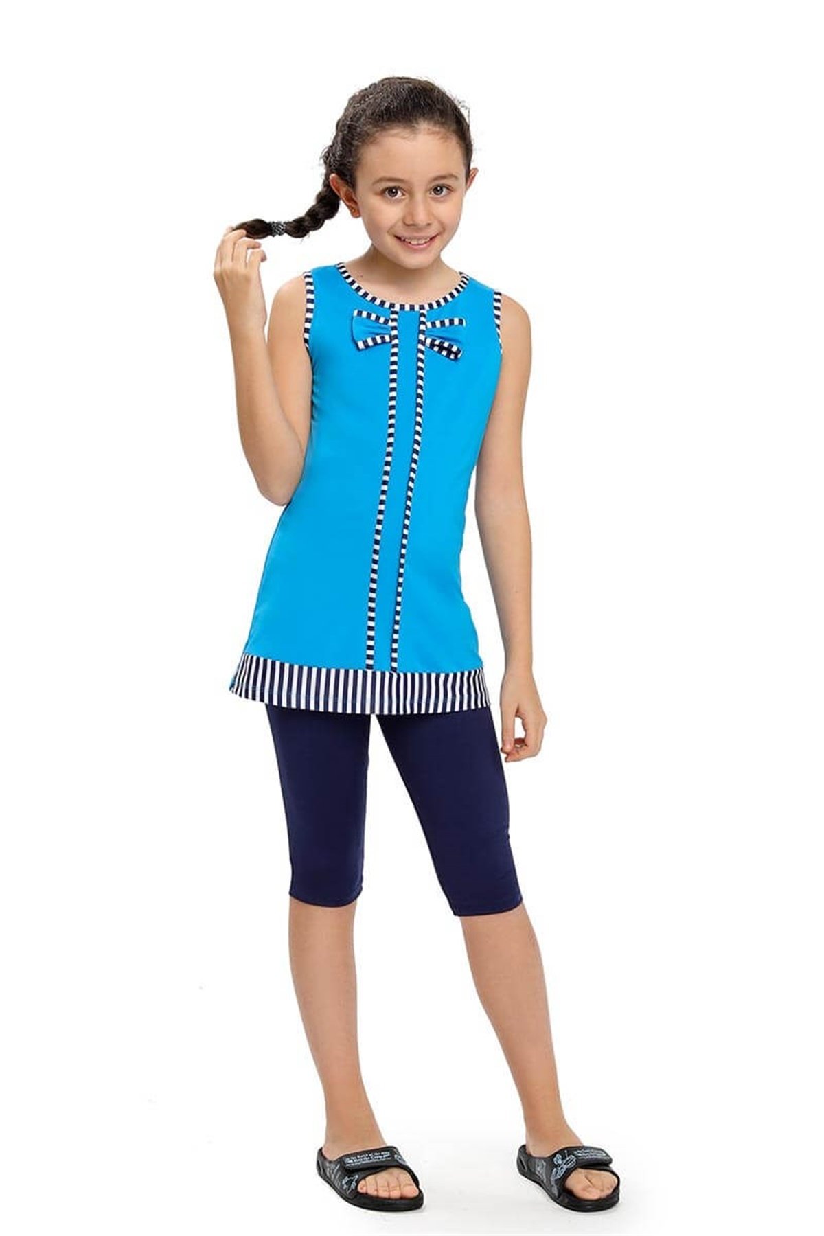 Ada Çocuk Taytlı Mayo 190521 Turkuaz