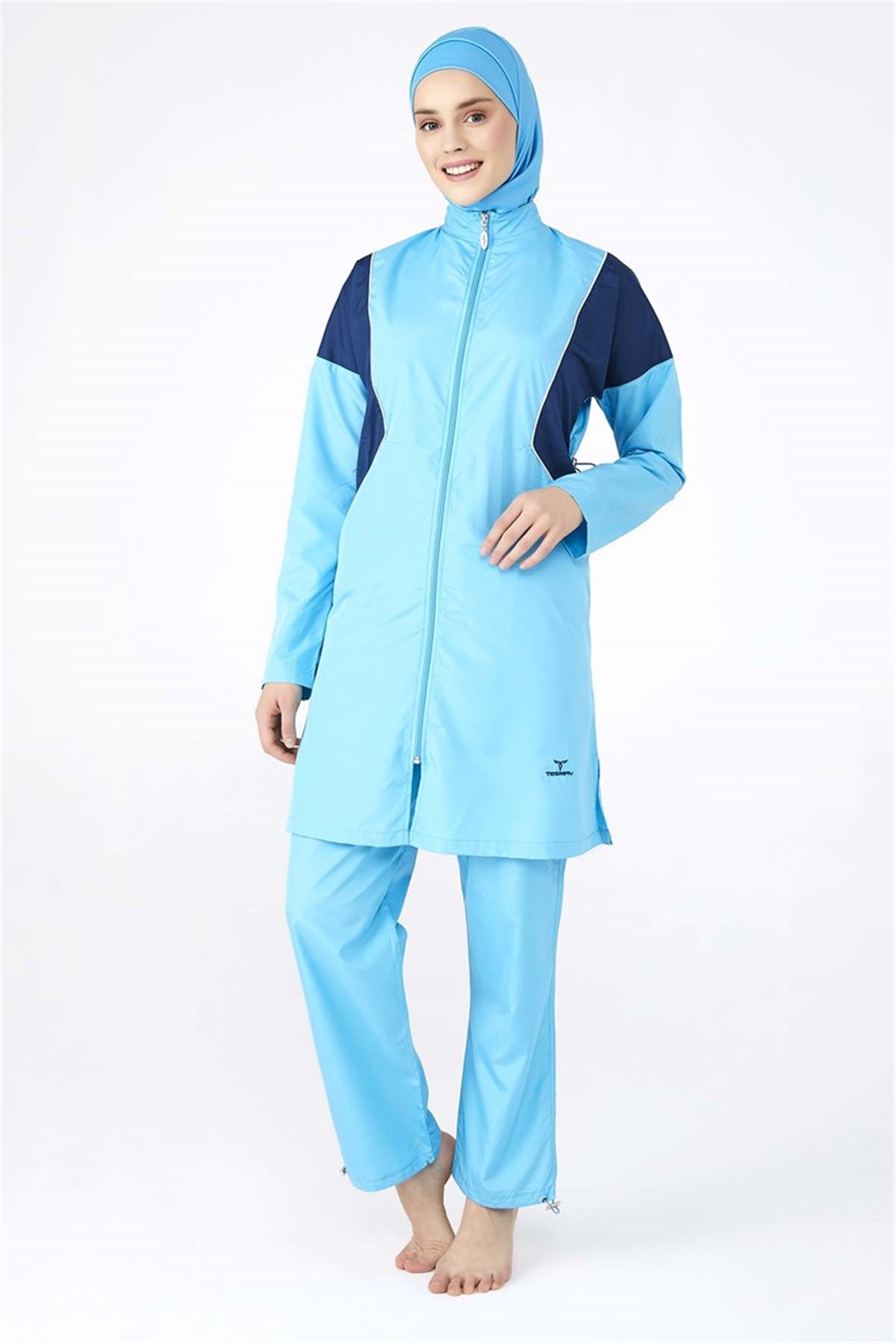 Altı ve Üstü Bol Tesettür Mayo T0430