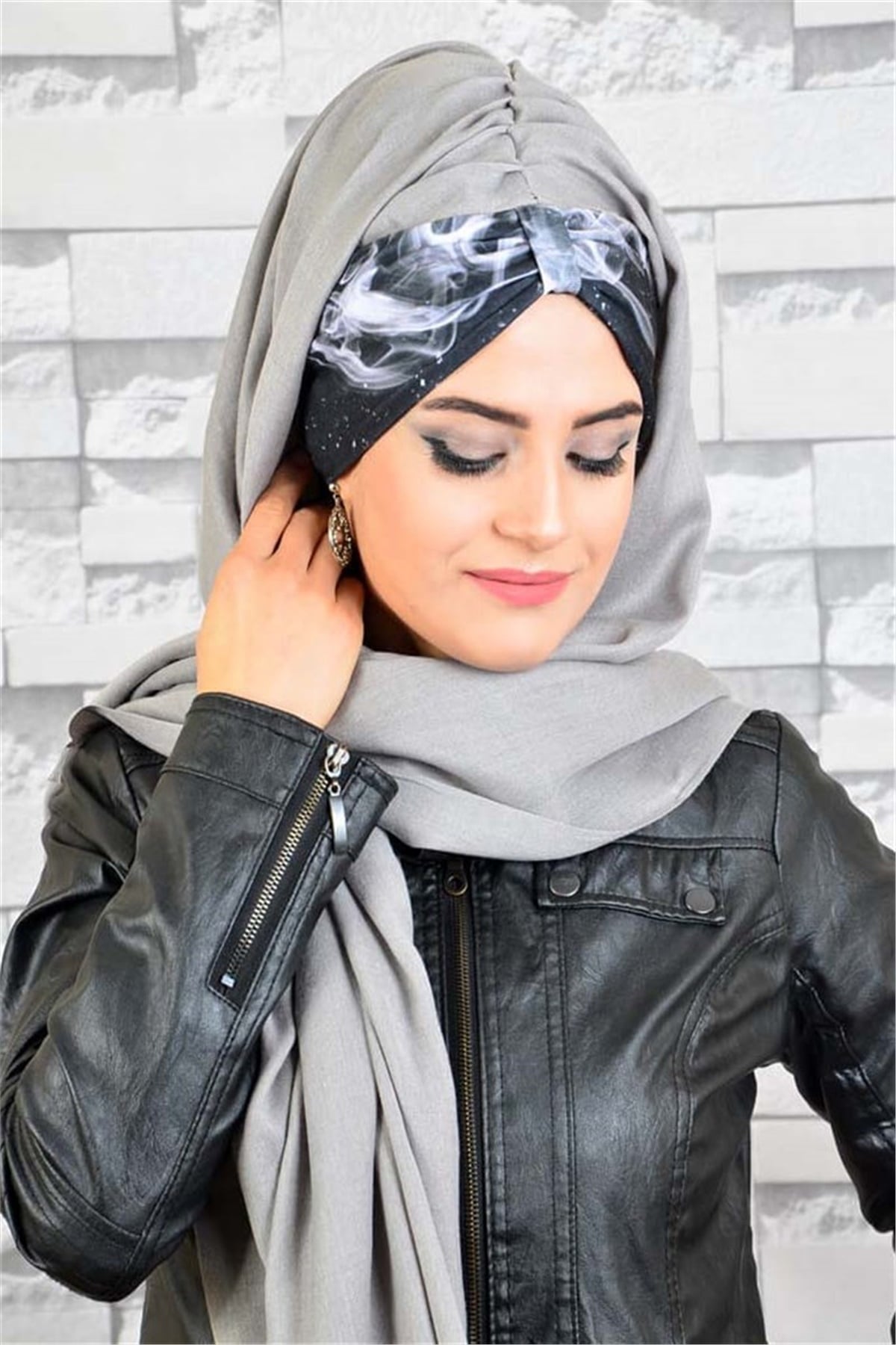 Bandana Pratik Hazır Bone Şal BND048