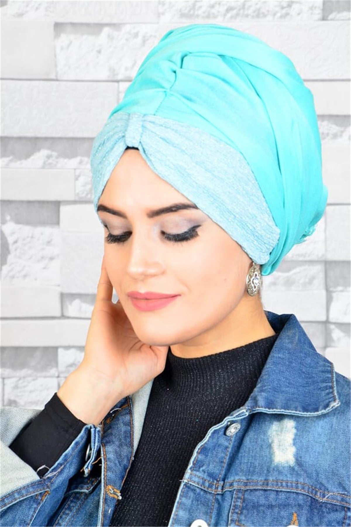Bandana Pratik Hazır Şal BND075