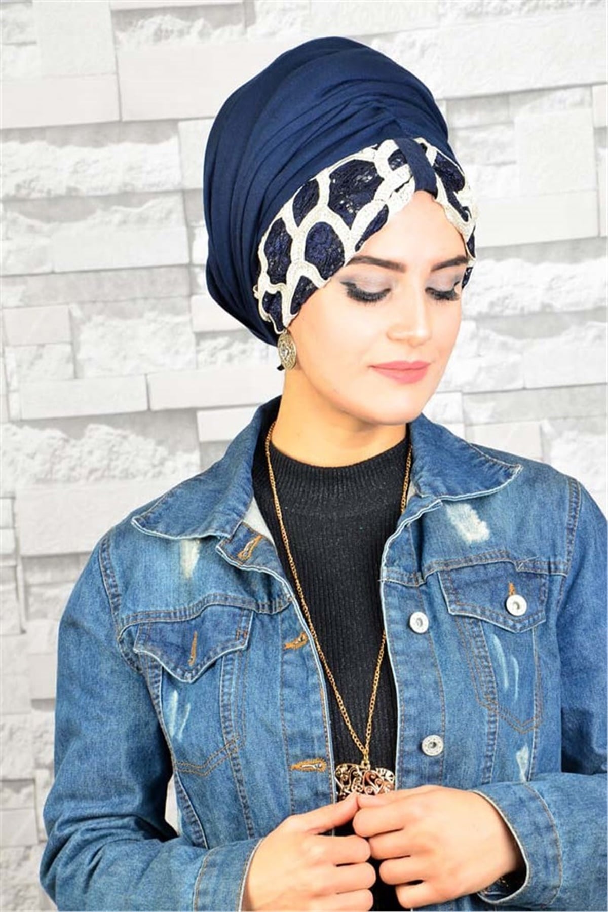 Bandana Pratik Hazır Şal BND077