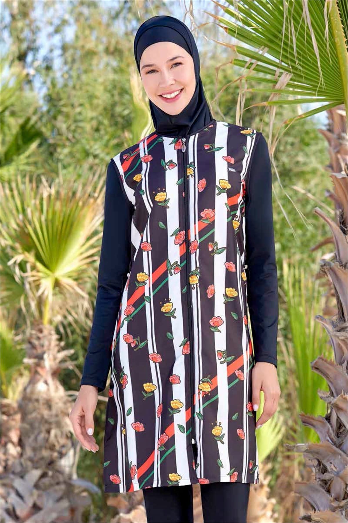 Baskılı Tesettür Mayo 22162