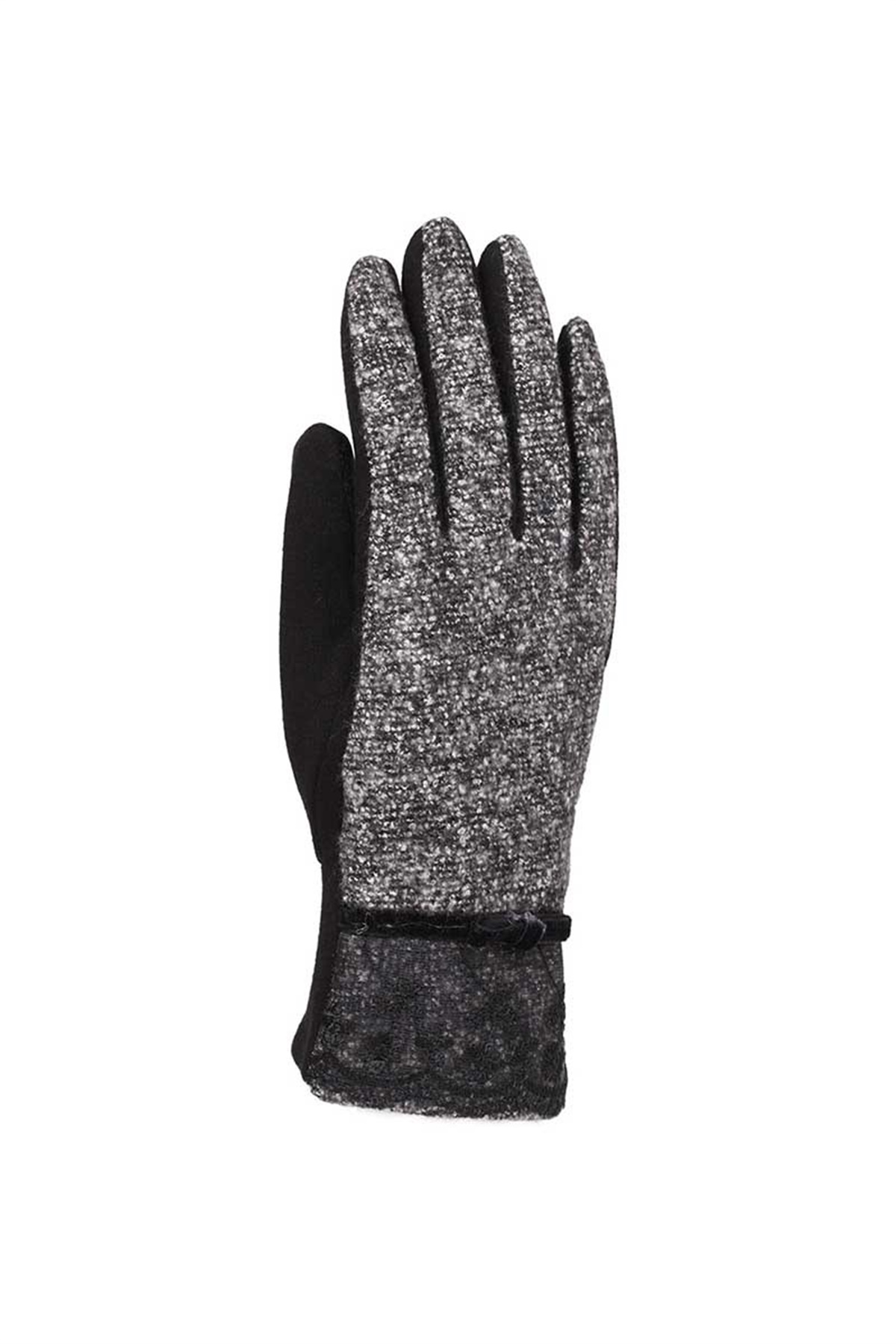 Bayan Desenli Eldiven 82501-3 - Siyah