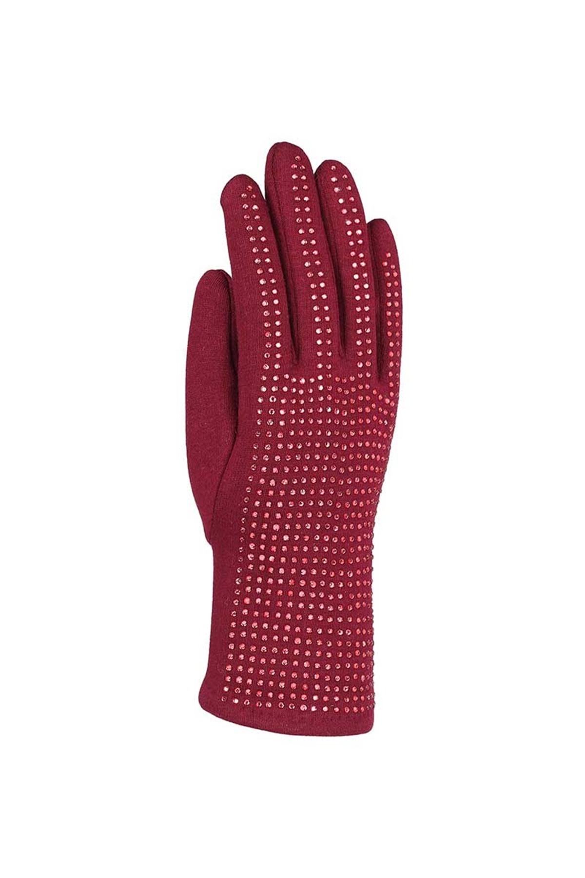 Bayan Penye Eldiven 82101-10 - Kırmızı