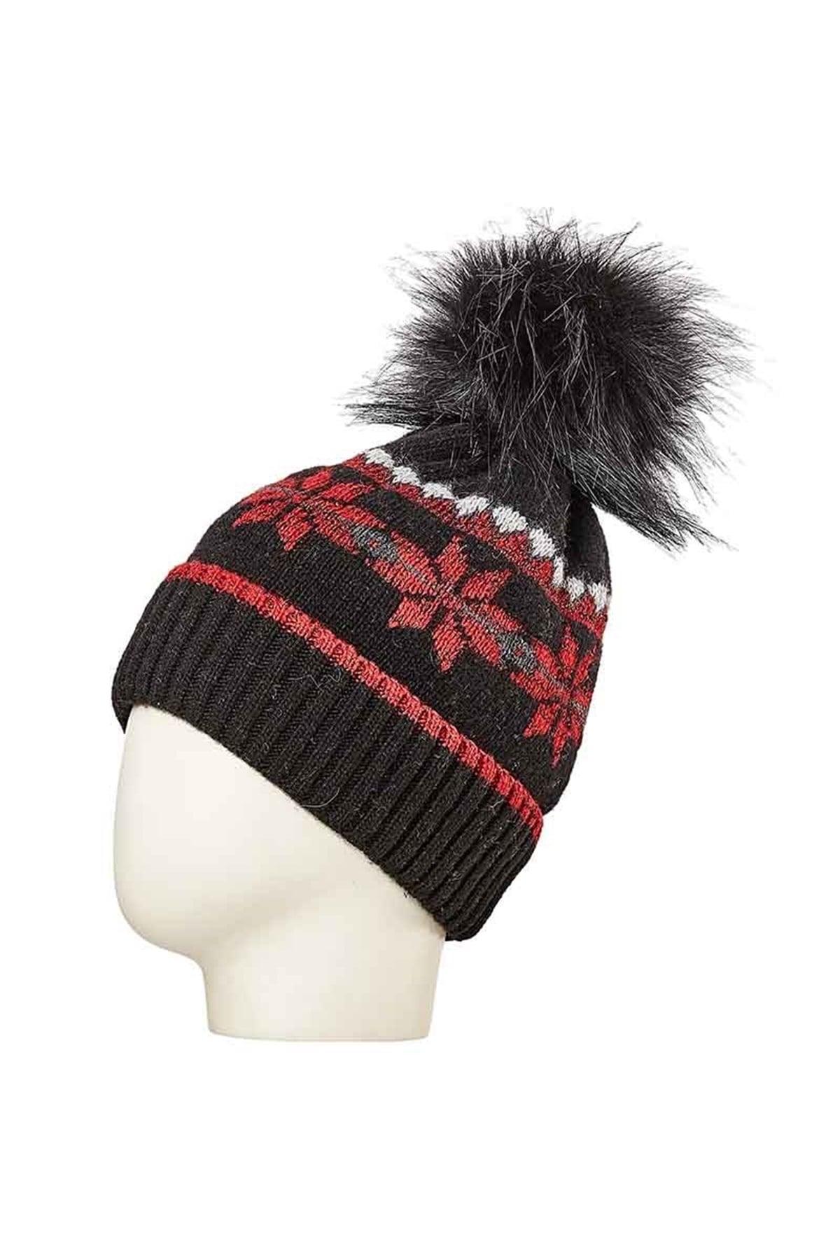 Bayan Yün Bere 24891 - Siyah