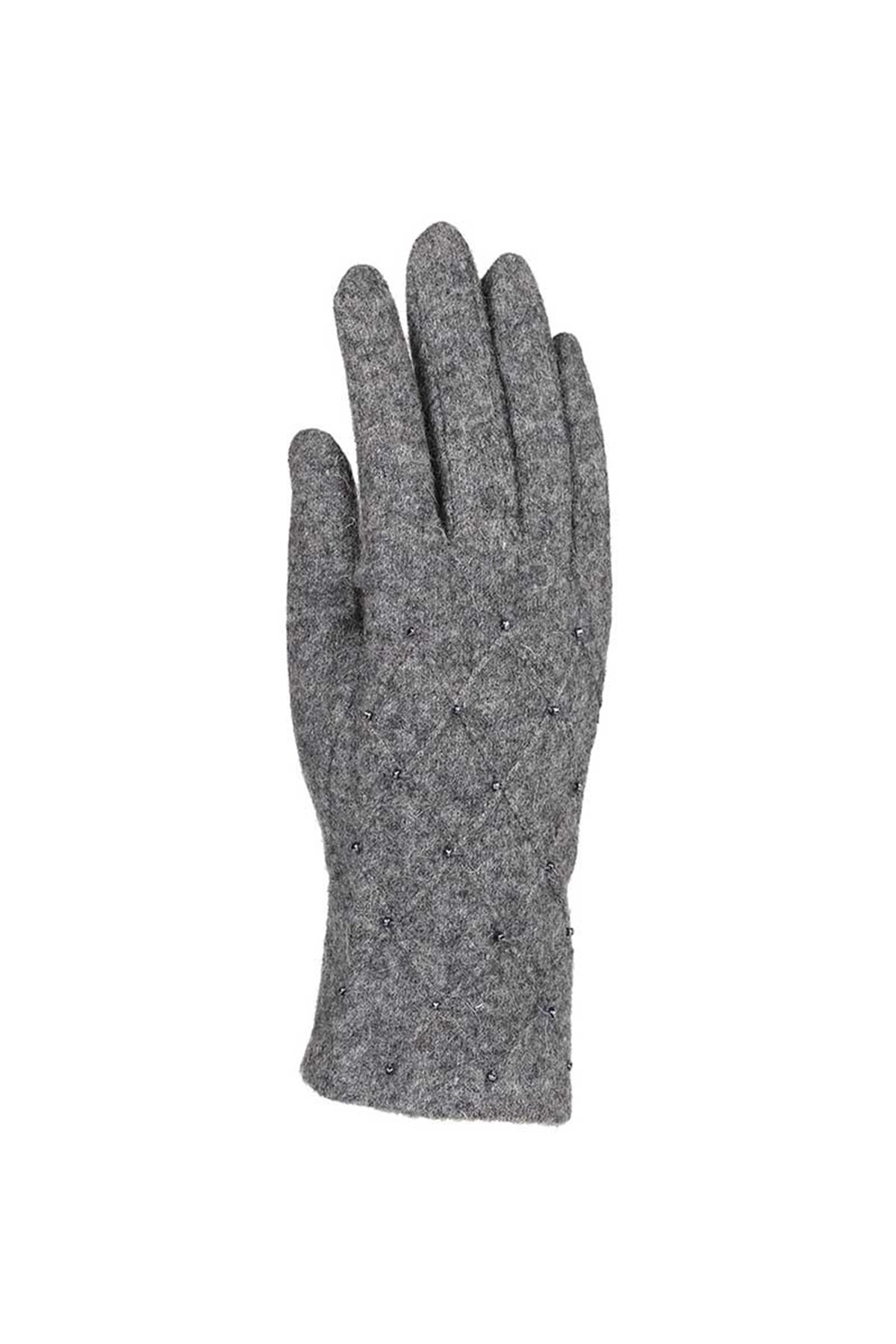 Bayan Yün Eldiven 82001-6 - Antrasit