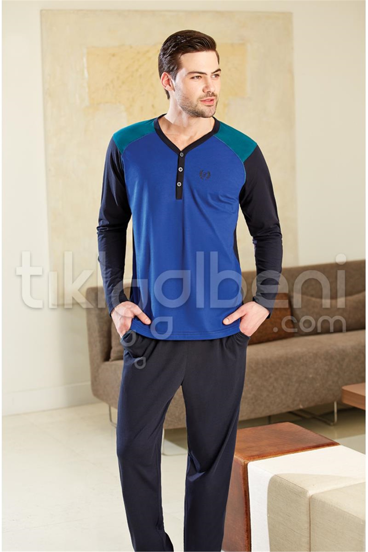 Eros ESE 2034 O Patlı Pijama Takımı