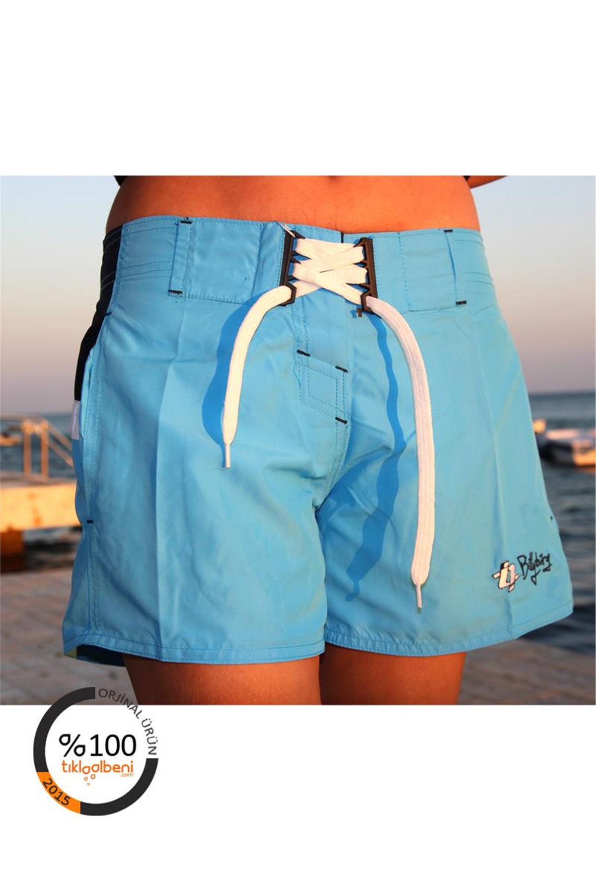 Billyborg Bayan Deniz Şortu - Mavi