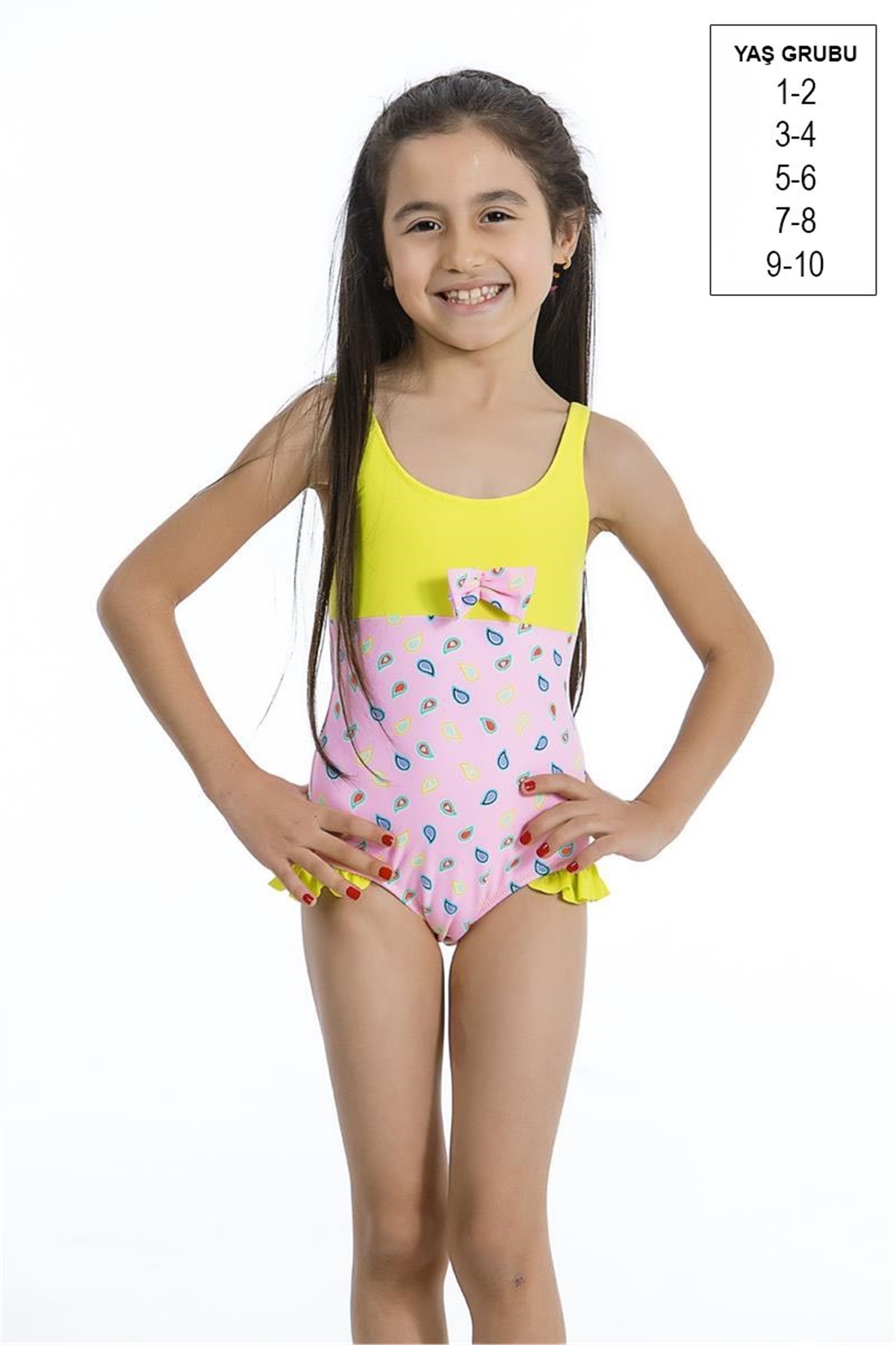 Kız Çocuk Yüzücü Mayo 306811-218