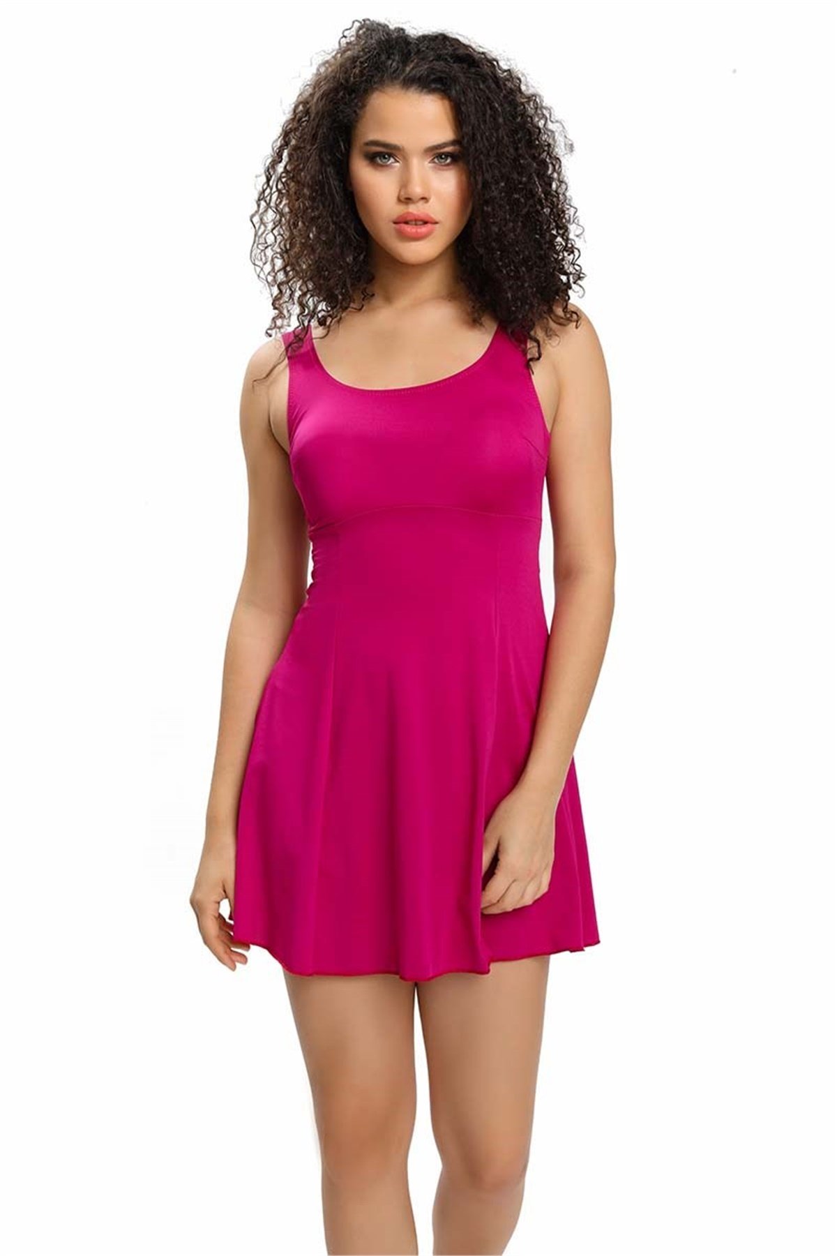 Elbise Mayo, Şortlu Elbise Mayo Cesa 3208001 Fuşya