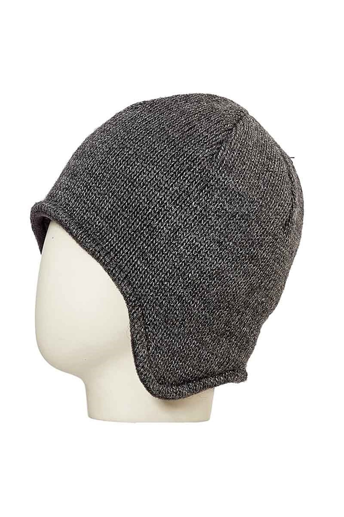 Erkek Kulaklı Bere 21071 - Füme