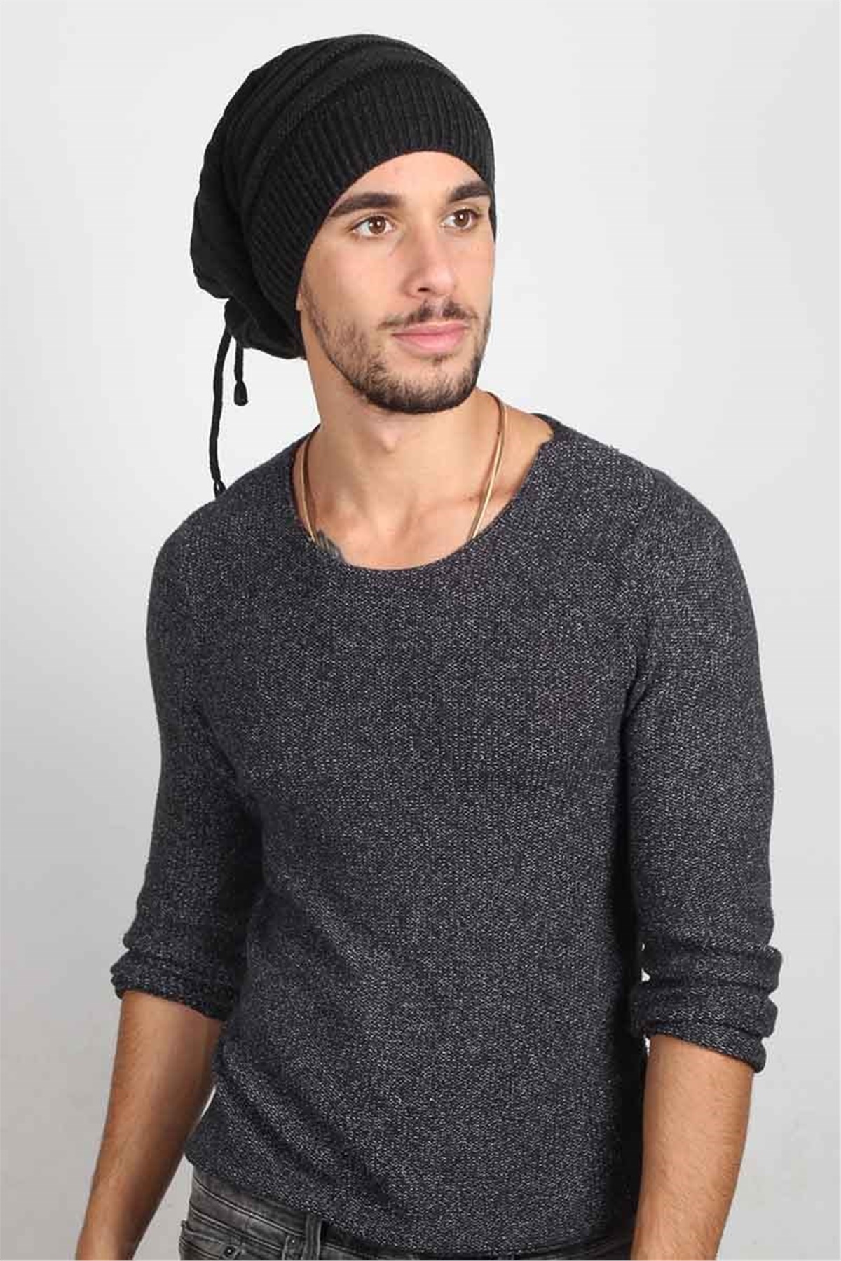 Erkek Tarz Bere GP1106 Antrasit