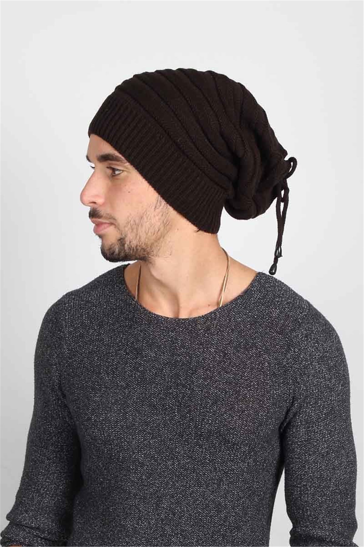Erkek Tarz Bere GP1106 Kahverengi