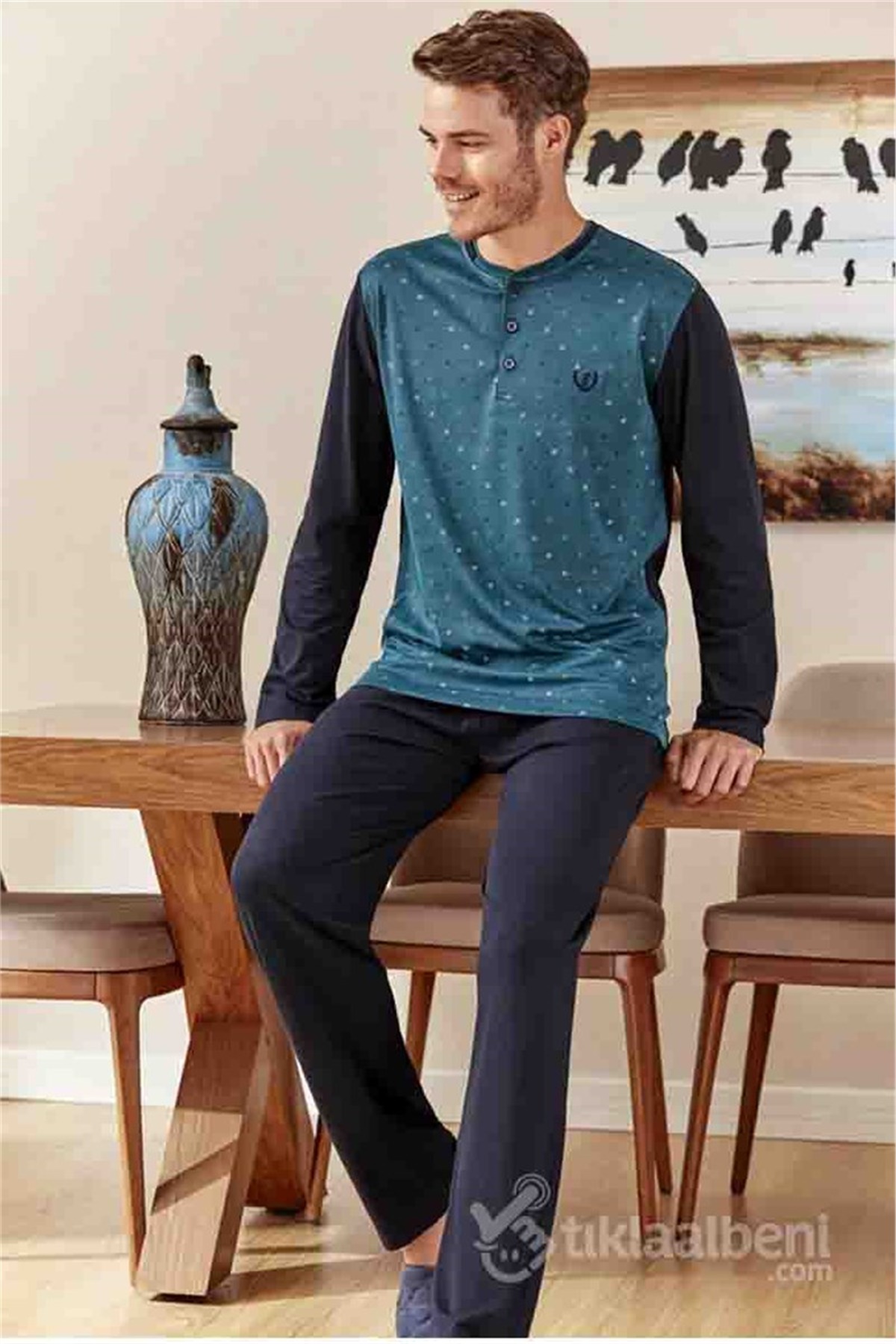 Eros Ese 20010 Erkek Pijama Takımı