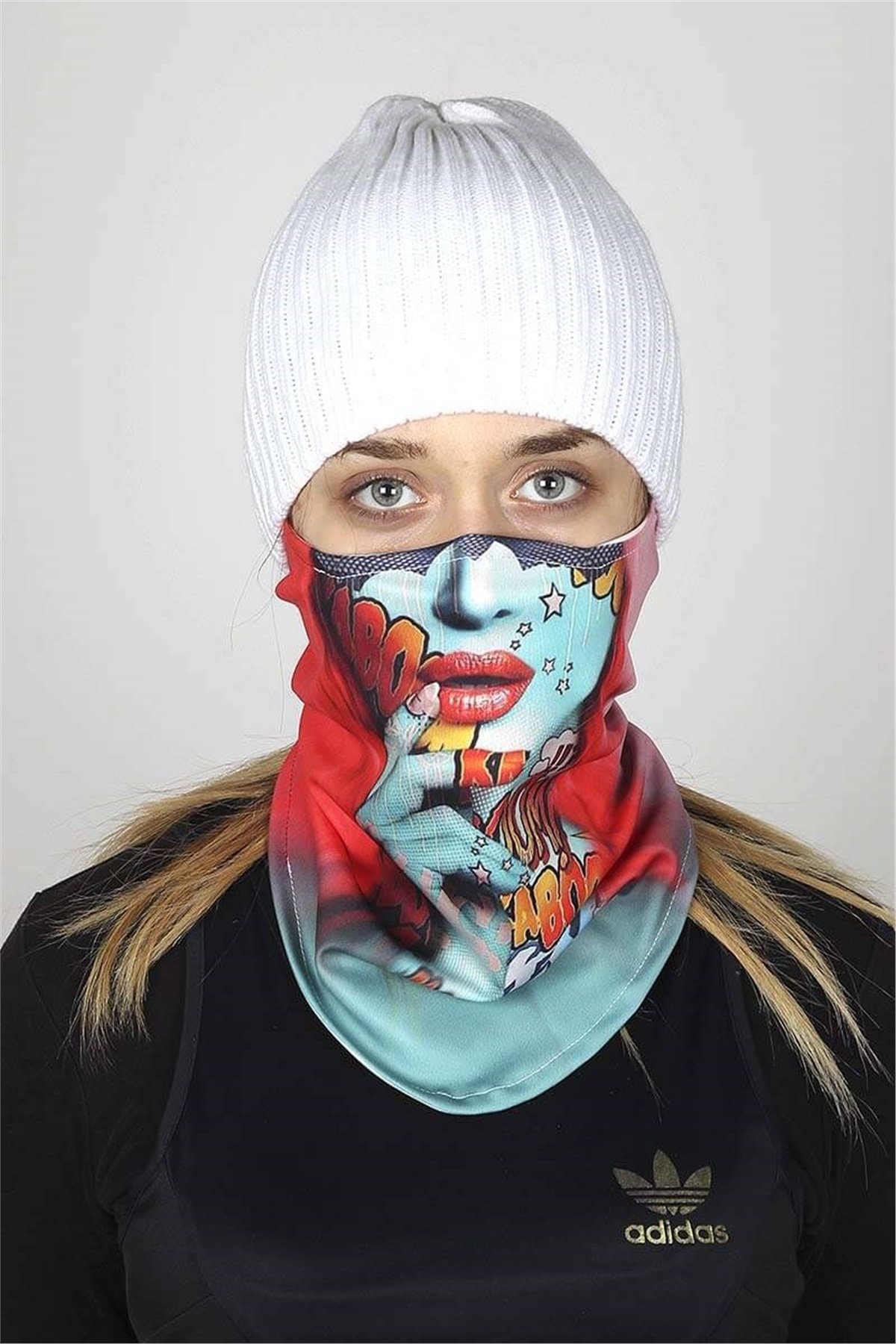 Green Girl Kayak Maskesi, Bayan Kar Maskesi SS2060