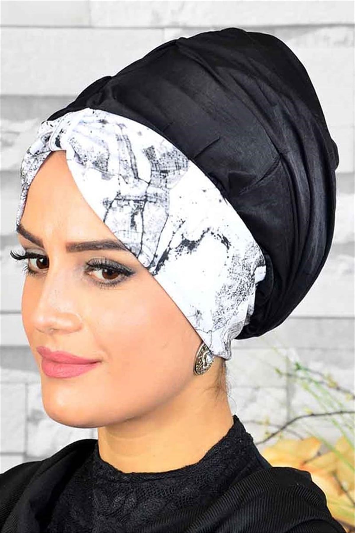 Haşema Bonesi, Dinamik Desenli Tesettür Deniz Bonesi dnz006
