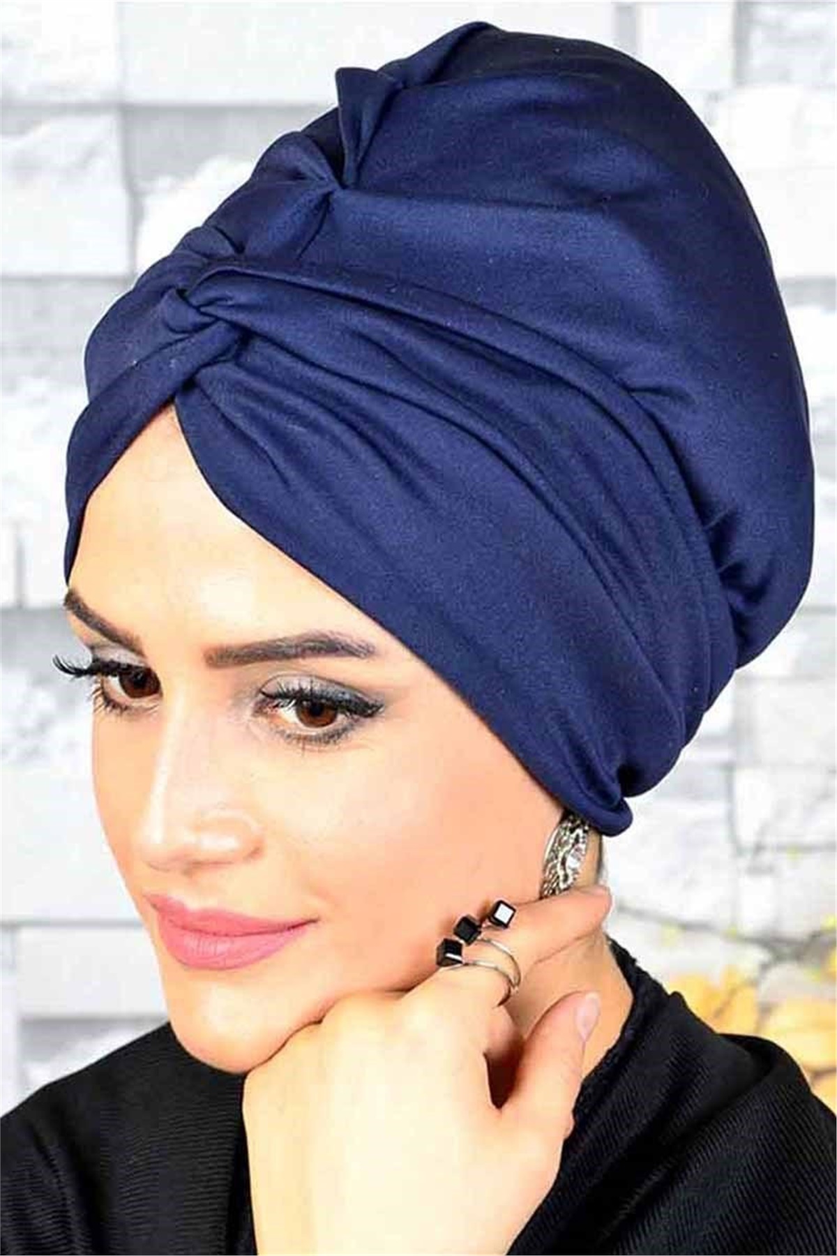 Haşema Bonesi, Spor Lacivert Tesettür Deniz Bonesi dnz007