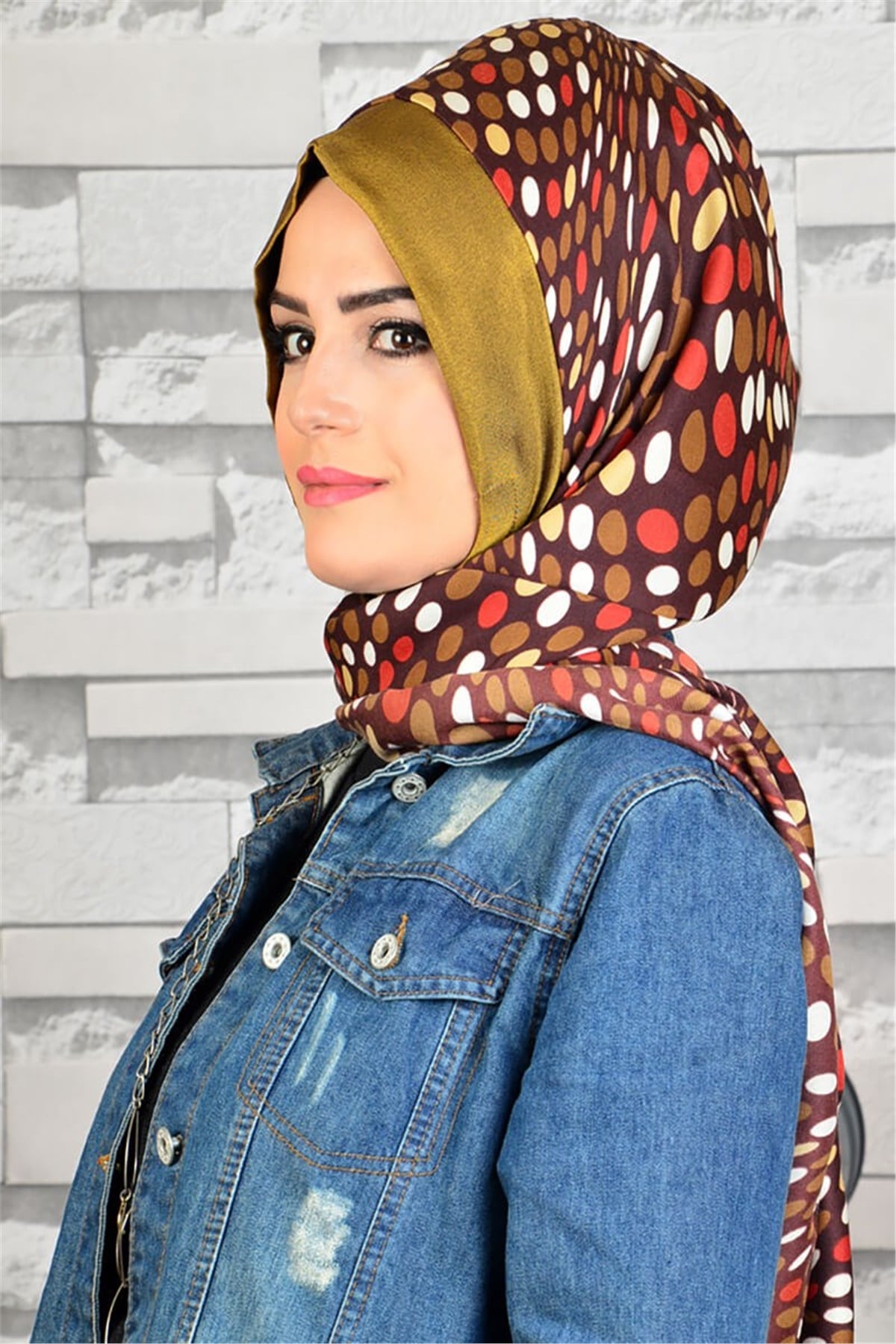 Hazır Türban, Ful Pratik Mıknatıslı Pratik Şal EASY1120