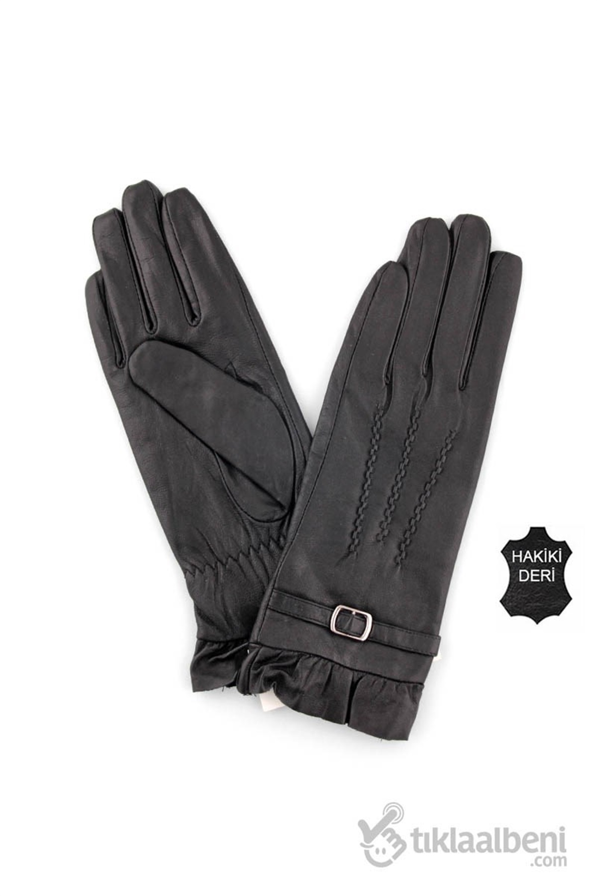Kadın Deri Eldiven, Hakiki Deri Eldiven Bayan SNR14